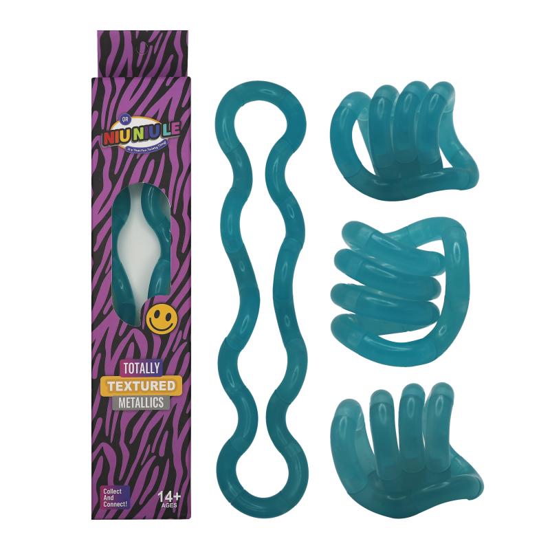 1PCS Blue color-changing Twisty Toy