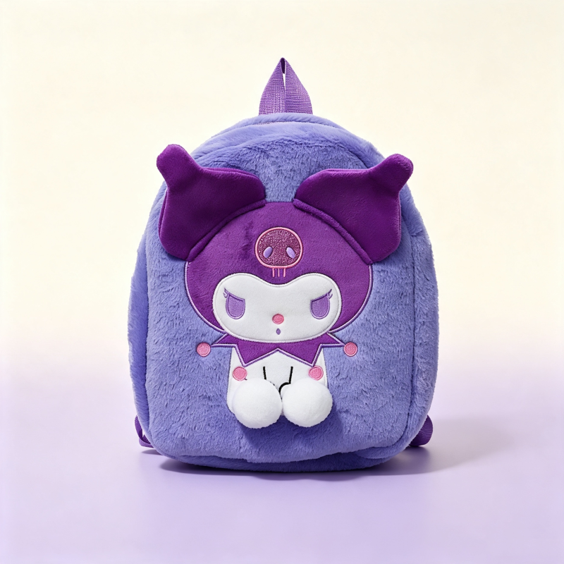 Kuromi Backpack Purple 15