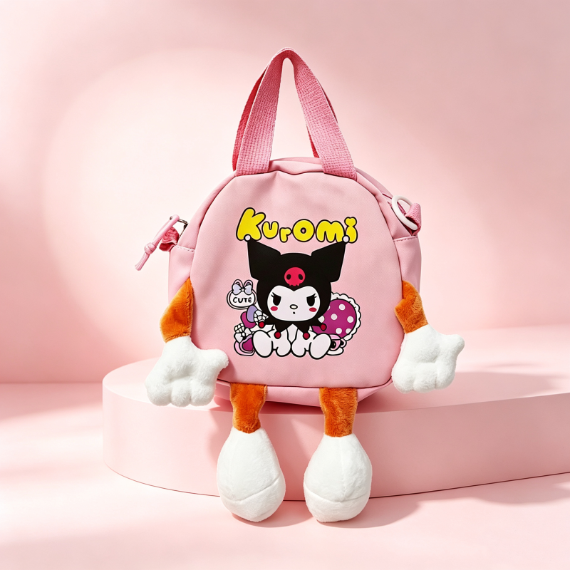 Kuromi Pink Mini Backpack 17