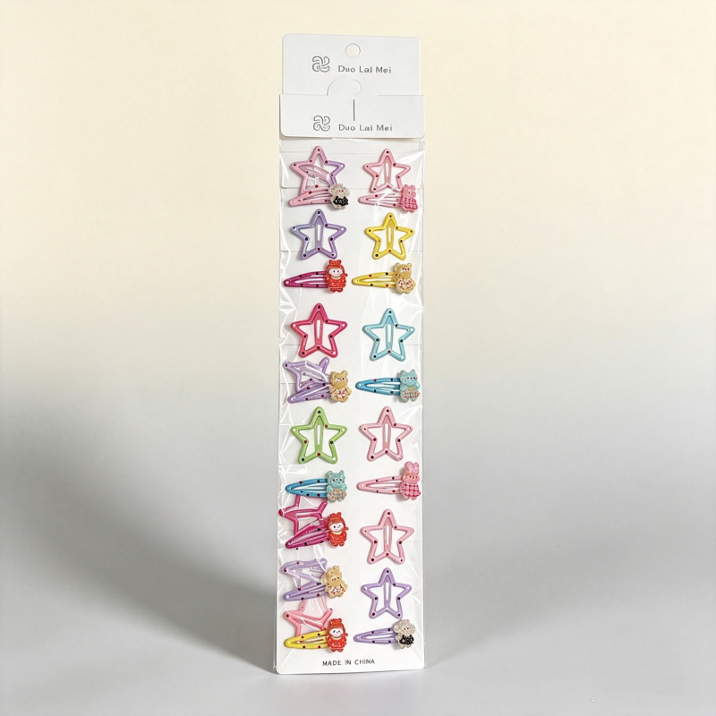 10PCS Starry Crystal BB Hairpin