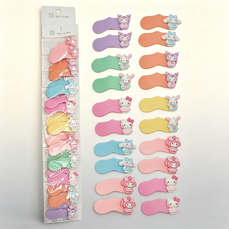 10PCS Sanrio Series BB Hair Clips