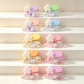 10PCS Star Egg Sandwich Print BB Clipper Mixed Set