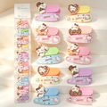 10PCS HelloKitty Heart Egg Clip Printed BB Clip Mixed