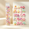 10PCS Sanrio Series Small Fuzzy Loop BB Clips Mixed