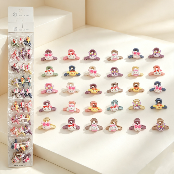 10PCS Sanrio Series Hair Grips