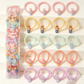 10PCS Labubu Series Telephone Wire Hair Ties