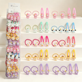 10PCS Sanrio Series Small Hair Ties BB Clip Mixed