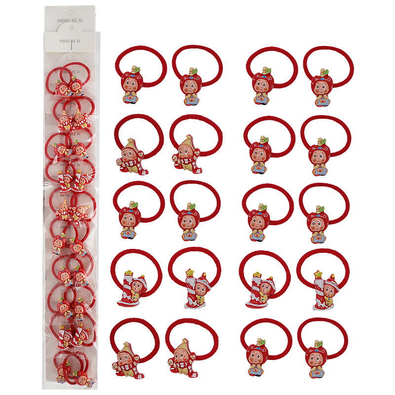 10PCS Twinkle Twinkle Hair Ties 17