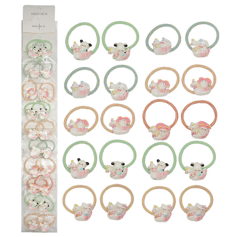 10PCS Sanrio Hair Ties 22