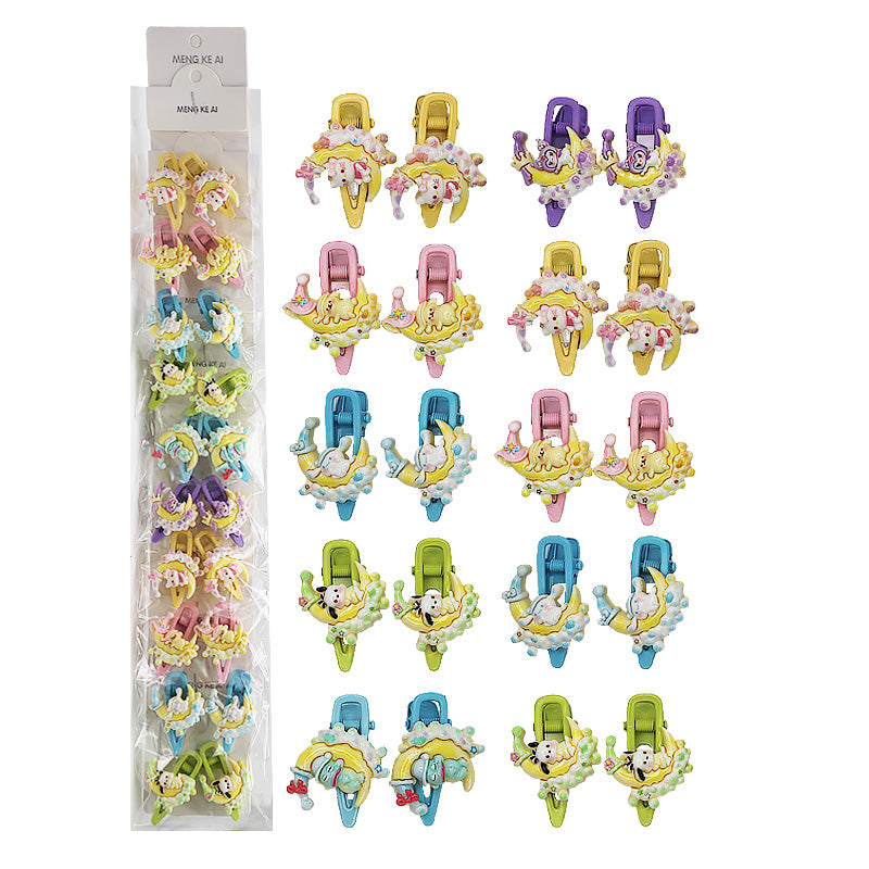 10PCS Sanrio Hair Clips 26