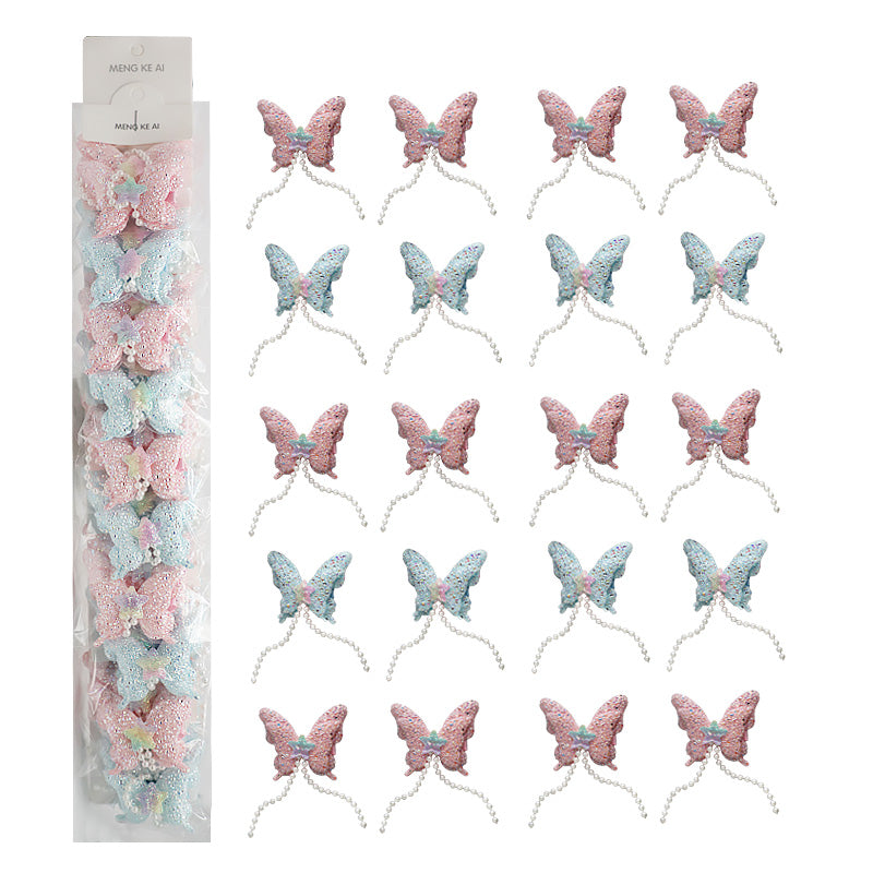 10PCS Butterfly Hair Clips 43