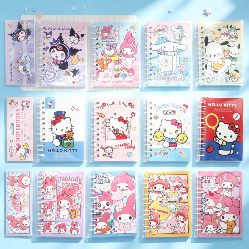12PCS Sanrio notebook set