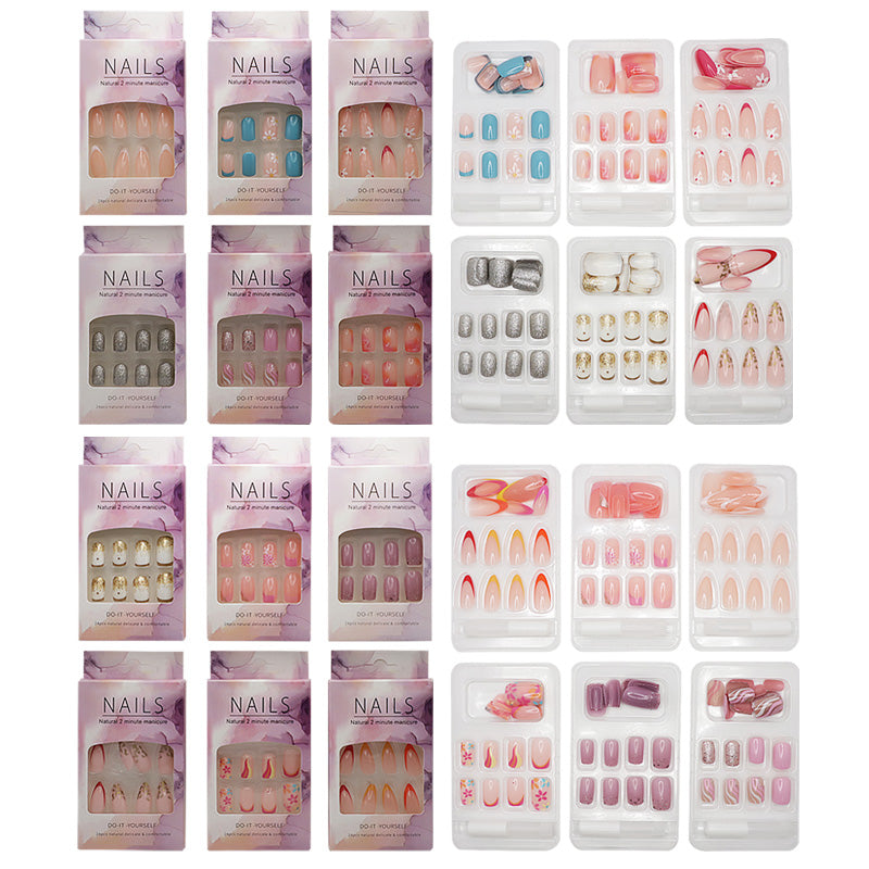 12PCS Press-on nails Set 2