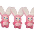 3PCS Lolita Rabbit Plush Charm Set 18
