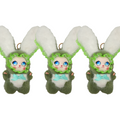 3PCS Lulu Rabbit Plush Pendant Pack No.15