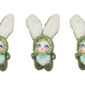 3Pcs Lulu Rabbit Plush Pendant Pack No.09