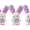 3Pcs Lulu Rabbit Plush Pendant Pack No.10